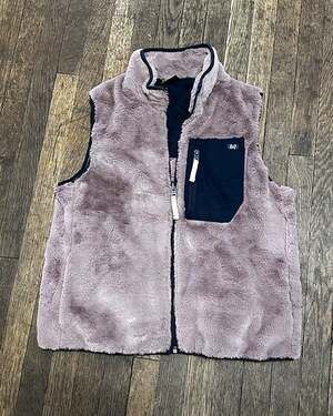 Abercrombie & Fitch Reversible Faux Fur Vest Small